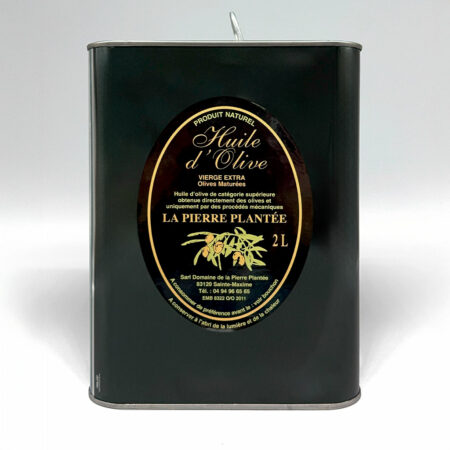 Huile d'olive fruitée noire maturéebidon 2 litres