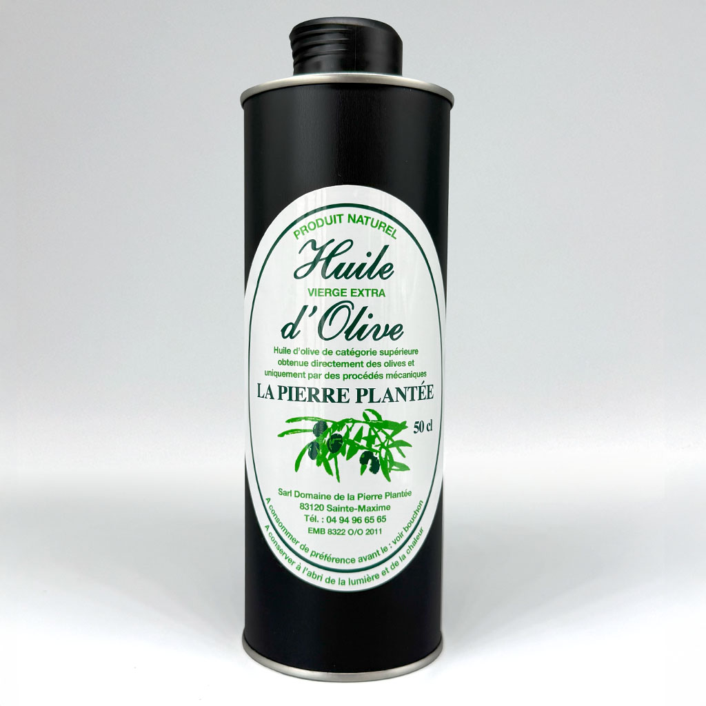 Huile d’olive fruitée vierge extra bouteille 50cl