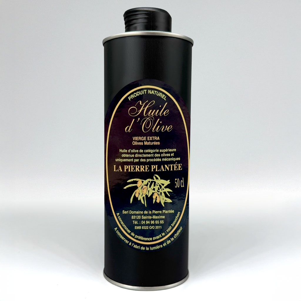 Huile d’olive maturée bouteille 50cl
