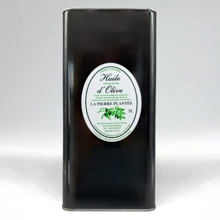 Huile d'olive fruitée vierge extra bidon 5 litres