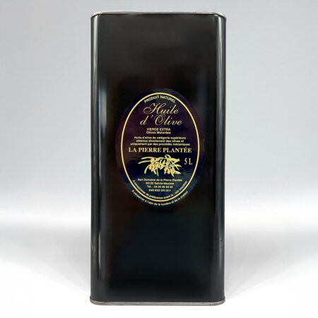 Huile d'olive fruitée noire maturée bidon 5 litres