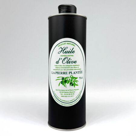 Huile d'olive fruitée vierge extra bouteille 75cl